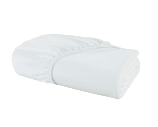 Jersey Bed Fitted- White