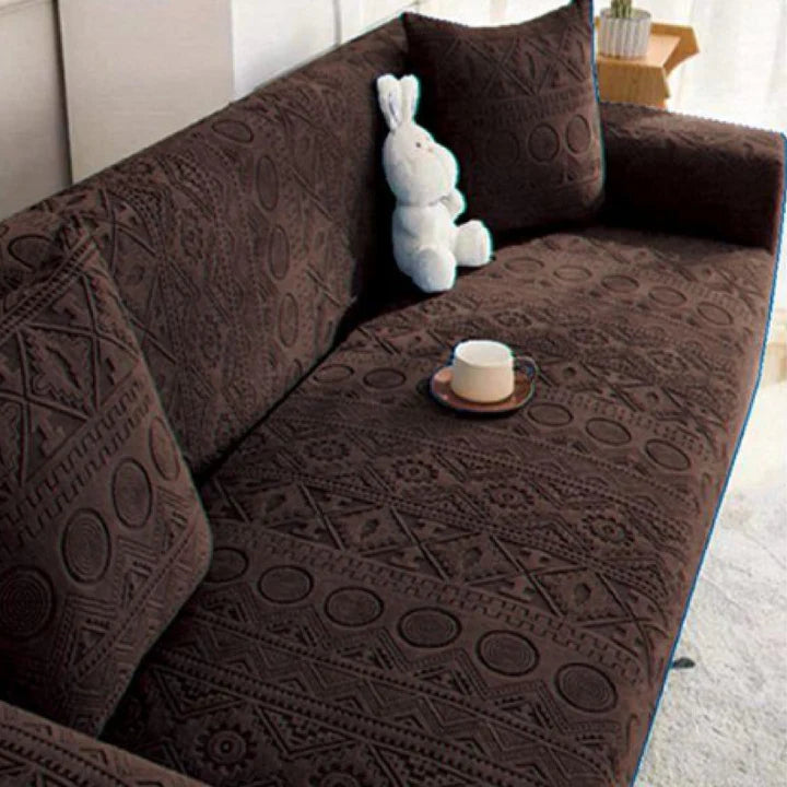 Bohemian Sofa Cover - Brown