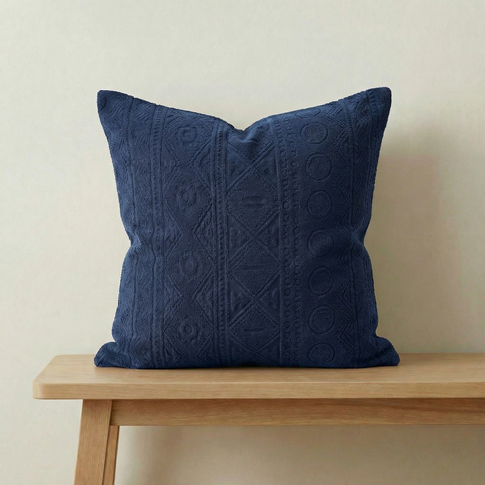 BOHEMIAN CUSHION COVER - Blue