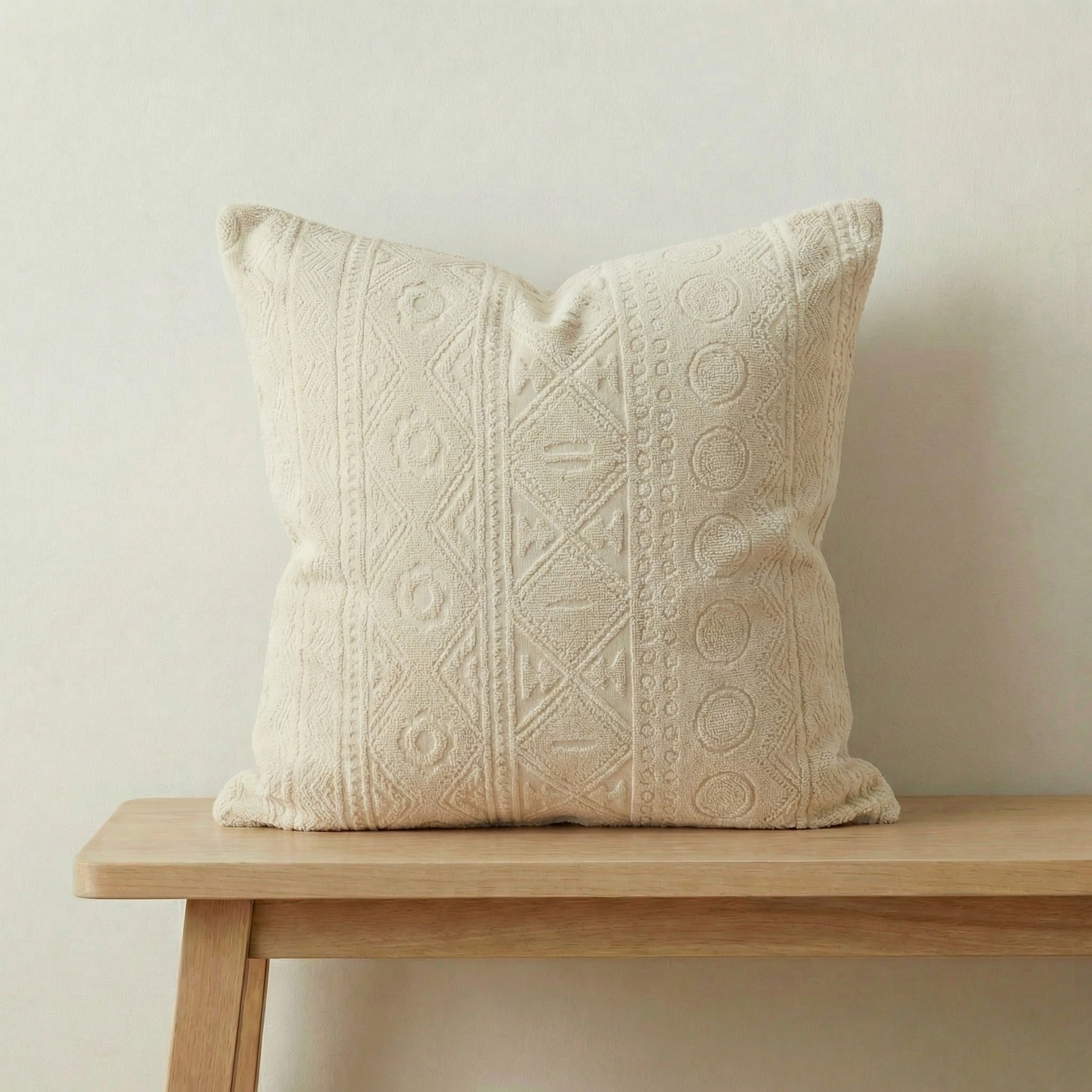 BOHEMIAN CUSHION COVER - Beige