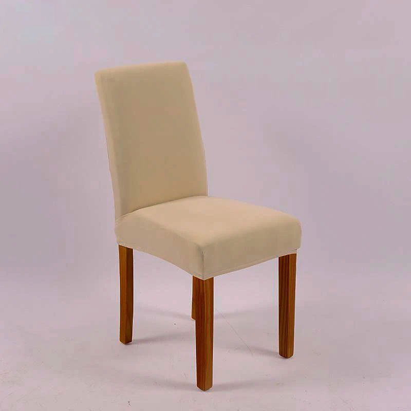Dining Room Chair Covers - Beige