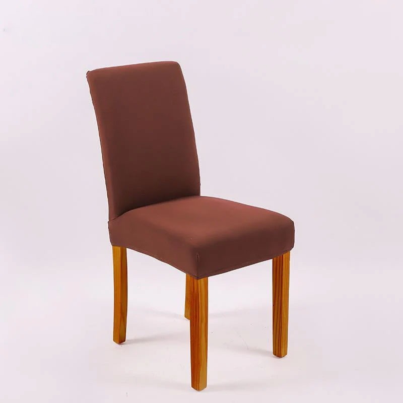 Dining Room Chair Covers - Brown