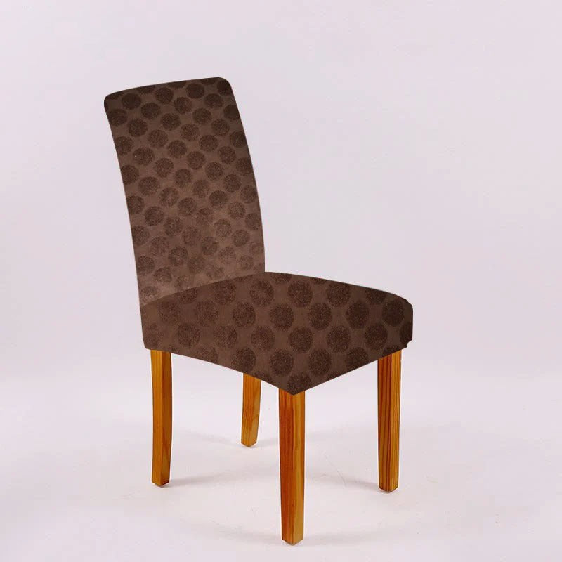 Dining Room Terry Chair Covers- Chocolate Brown