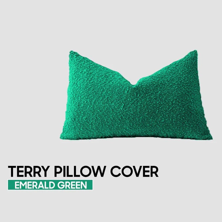 Pair of Terry Pillow Cover