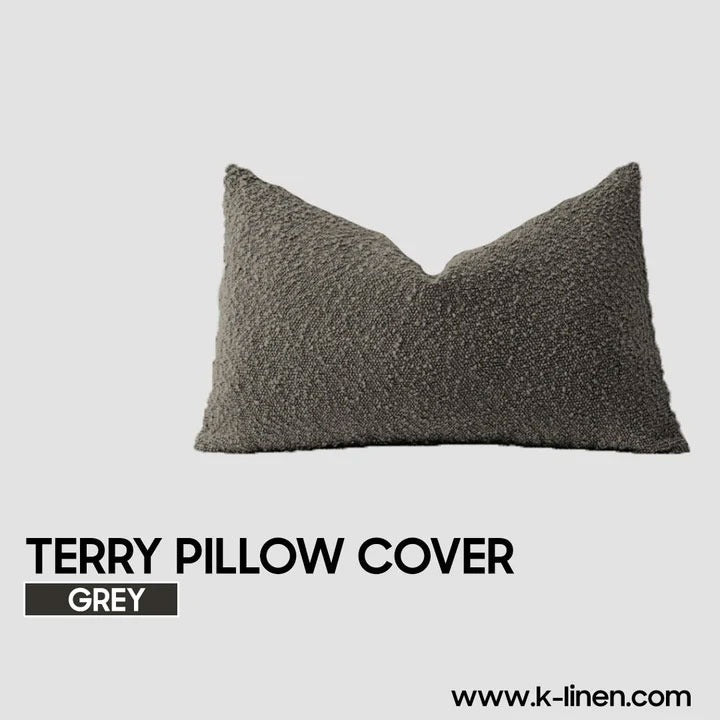 Pair of Terry Pillow Cover