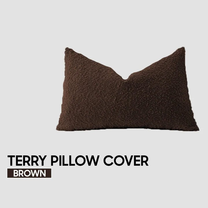 Pair of Terry Pillow Cover