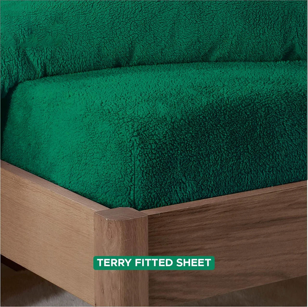 Terry Exclusive Sheet - Emerald Green