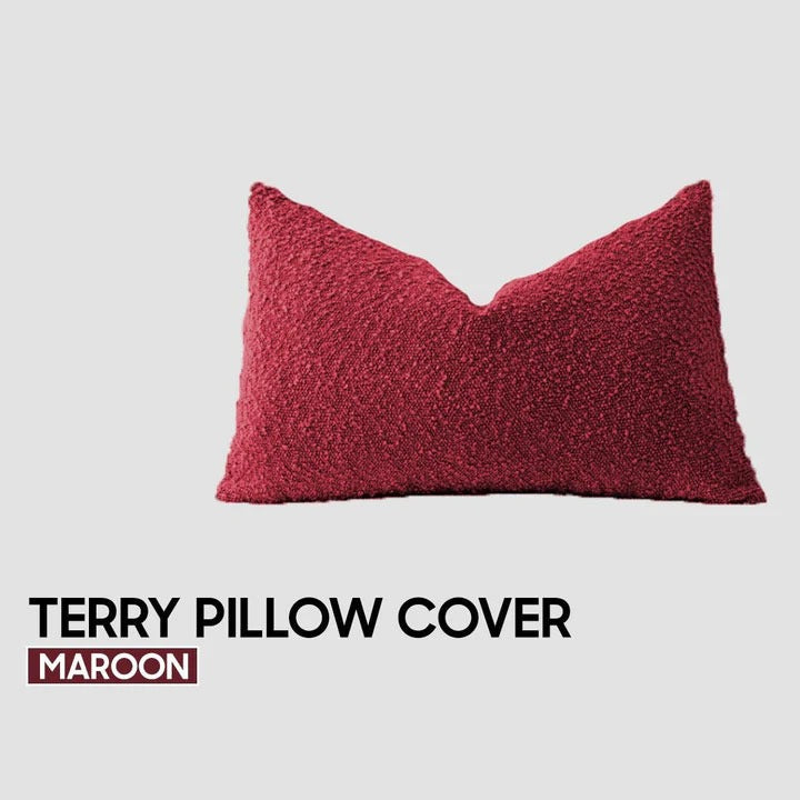 Pair of Terry Pillow Cover