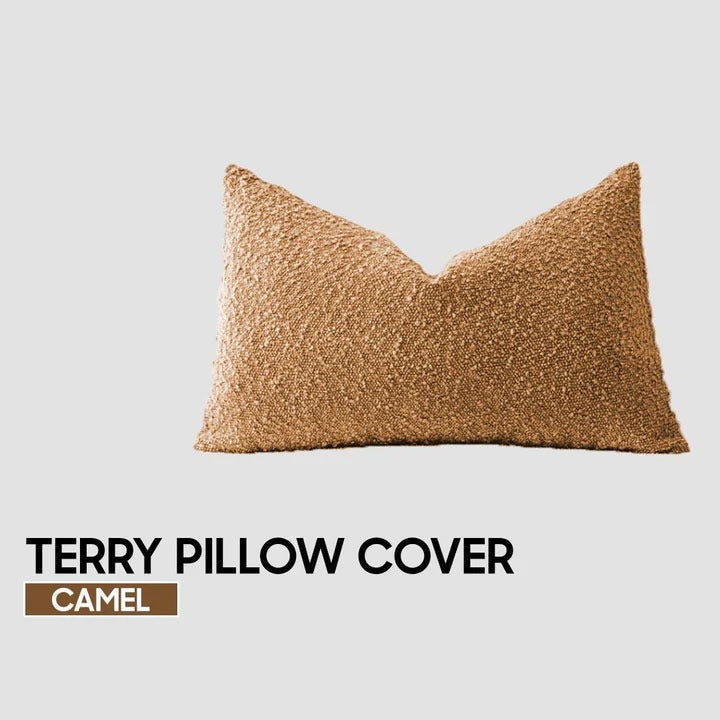 Pair of Terry Pillow Cover