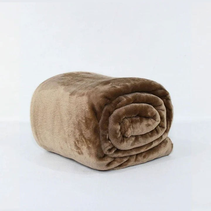 Golden Plush Blanket
