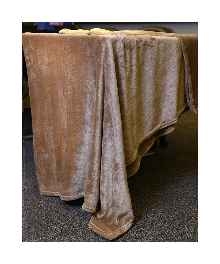 Golden Plush Blanket