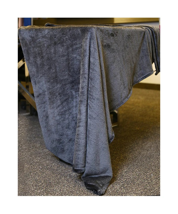 Grey Plush Blanket