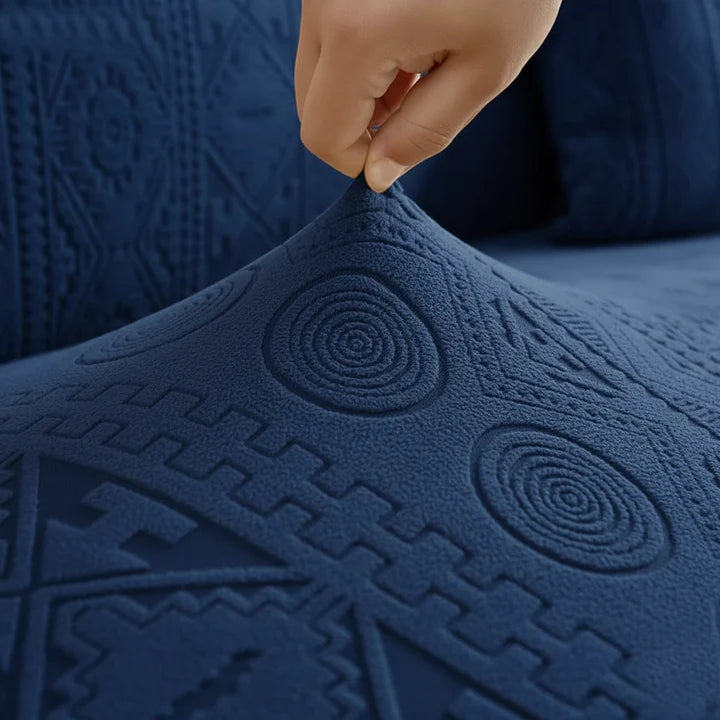 Bohemian Sofa Cover - Blue