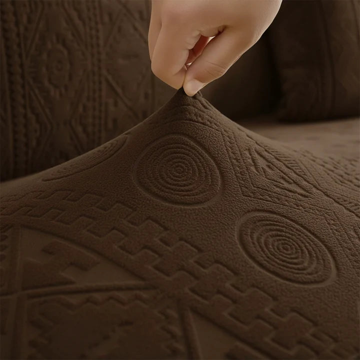Bohemian Sofa Cover - Brown