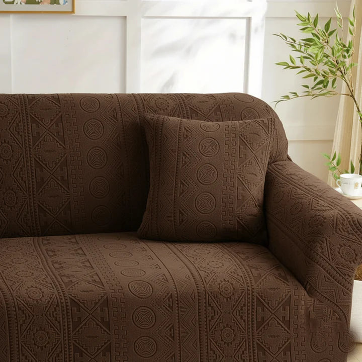 Bohemian Sofa Cover - Brown
