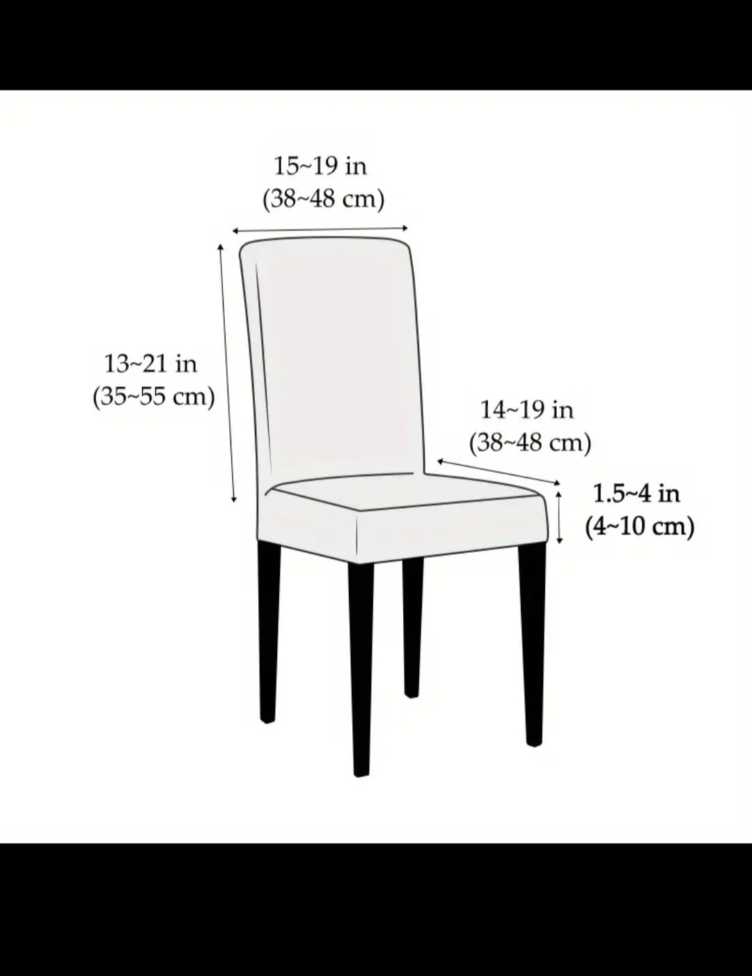 stripe jacquard chair covers beige